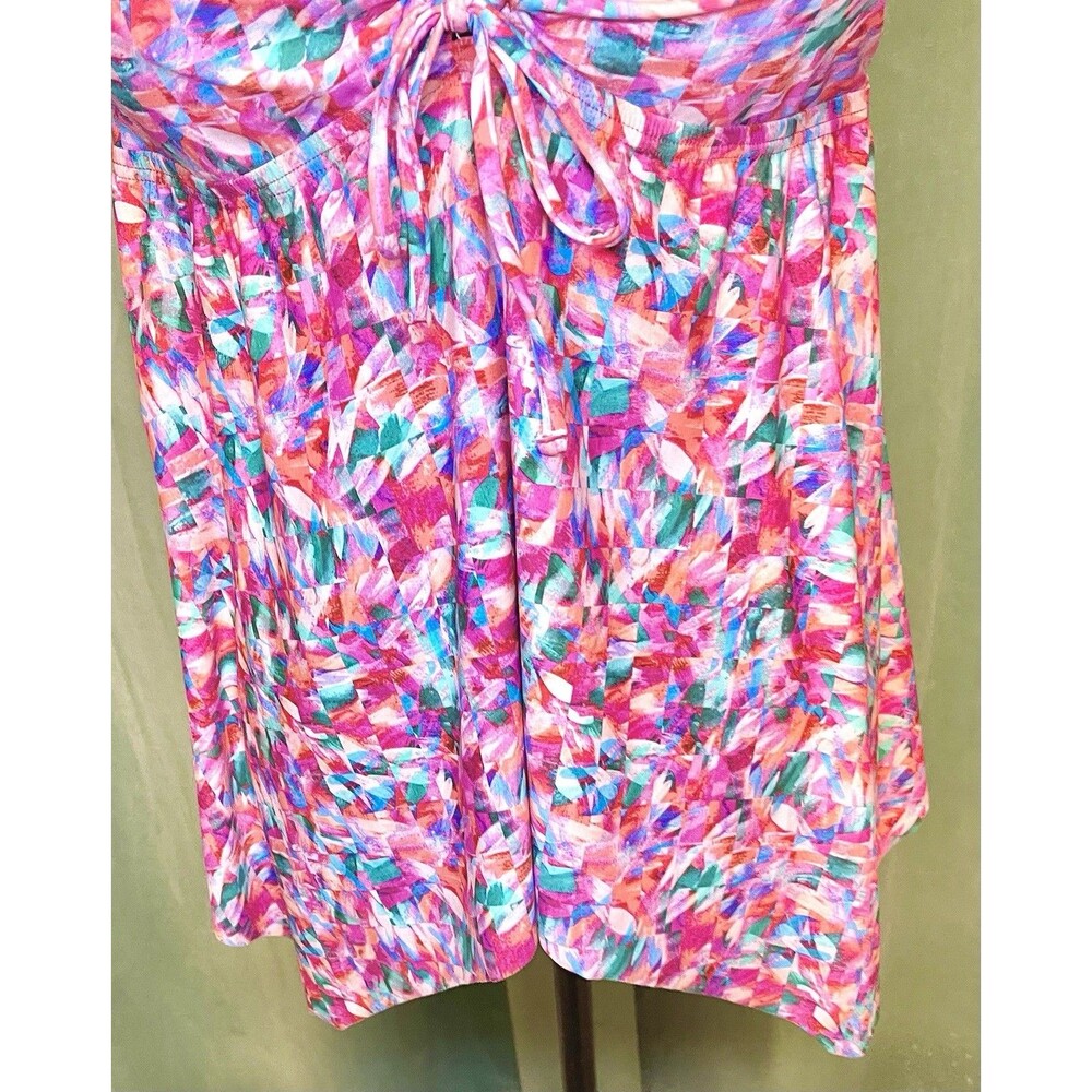 Sunsets IPANEMA Forever Pink Tankini Swim Top US 34D A Line Adjustable Straps - Picture 10 of 12